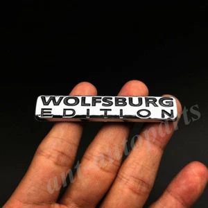 New WOLFSBURG EDITION Emblem Car Trunk Rear Badge Fender Decals Sticker - Picture 1 of 2