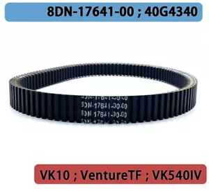 8DN-17641-00/01-00 Drive Belt For Yamaha APEX RS Vector 2005-2018 Venture VK450 - Picture 1 of 9