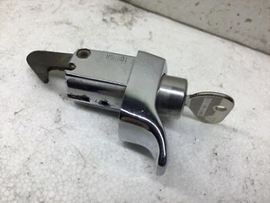 R OEM chrome 71 VW Bus Type 2, engine lid lock & Key to match your bus - Picture 1 of 2