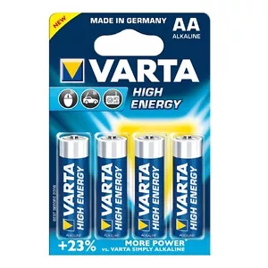 8x Varta 4906 Batterie High Energy AA Mignon LR6- 2x 4er Blister LR6 - Bild 1 von 1