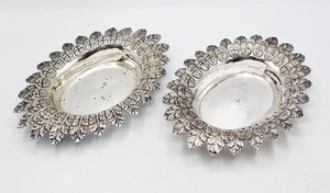 EDLE OSMANISCHE TÜRKISCHE MASSIVE SILBER TUGHRA MARKIERT GROSSE SCHALEN um 1900 - 19,4 OZT - Bild 1 von 7