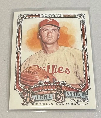 Topps Allen & Ginter Jim Bunning High 2025 #345 SP Foto 1 de 2