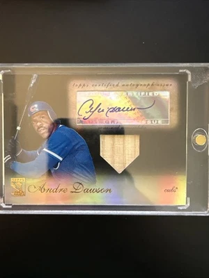 Topps Tribute Andre Dawson Auto Relic 2009/50 Foto 1 de 3
