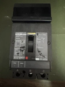 Square D Powerpact HD 150 HDA36125 Molded Case Breakers (MCCBs) - Picture 1 of 3