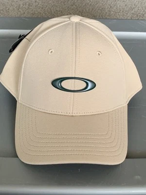 OAKLEY Beige A-Flex Classic Low Cap, Size L/XL - Green O Logo **NEW with Tags** - Image 1 of 4