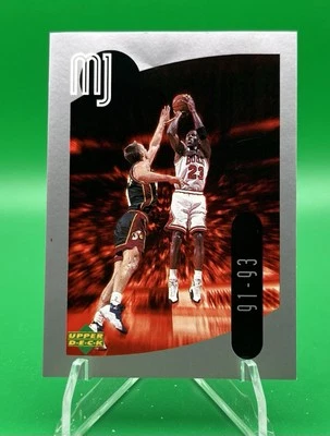 1998-99 UPPER DECK MJ STICKER COLLECTION MICHAEL JORDAN # 34 CHICAGO BULLS  - Image 1 of 3