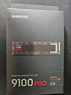 NEW Samsung 9100 PRO 2TB Internal SSD PCIe Gen 5x4 MX-VAP2T0BAM SEALED - Image 1 of 2
