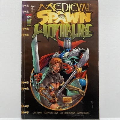 Medieval Spawn Witchblade (1997) Image Comic TPB 96 Pgs Collects 1-3 Garth Ennis - Image 1 of 4