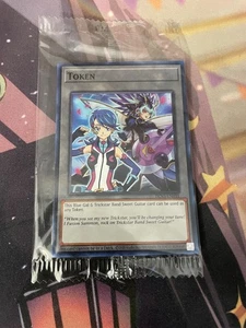 YUGIOH - BLUE GAL @ TRICKSTAR BAND SWEET GUITAR TOKEN - SUPER RARE - TKN5 - NM - Picture 1 of 1