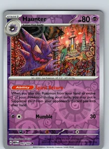 Haunter 93/165 2023 SV 151 Reverse Holo Uncommon - Picture 1 of 3