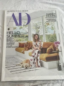 Architectural Digest July/August 2018 Mandy Moore New In Pkg - No Label - Picture 1 of 6
