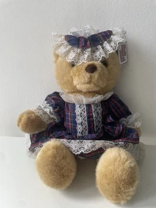 Rare - Vintage - Levi Bros Glasgow - With Tag Traditional Bear In Dress - Picture 1 of 6