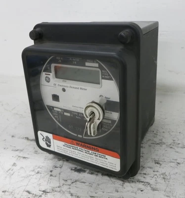 Medidor de demanda electrónico GE tipo ES-5 718X100022 medidor de vatio-ur 120V 4W ES5 Foto 1 de 4