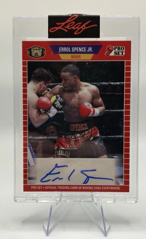 2021 Leaf Pro Set Errol Spence Jr. Auto - Boxer #PSA-ESJ - Image 1 of 2