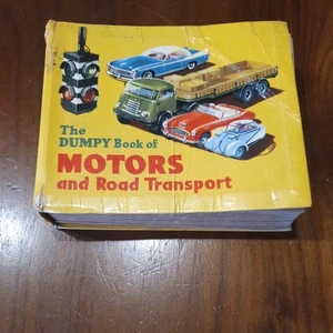 1957 Dumpy Book of Motors & Road Transport – Vintage Cars Trucks Miniature Book - Picture 1 of 6