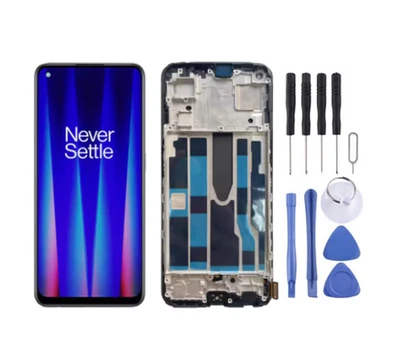 OLED For OnePlus Nord CE 2 5G IV2201 LCD Display Screen Touch Digitizer W/Frame - Image 1 of 4