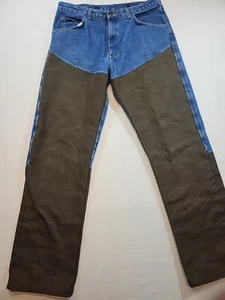 Wrangler Pro Gear Jeans Mens 36x32 Brush Guard Outdoor Rodeo Hunting Pants - Picture 1 of 18