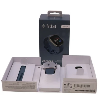 Fitbit Versa 4 Smartwatch Fitness Tracker Wasserfallblau - Bild 1 von 3