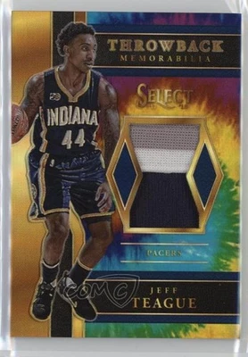2017 Panini Select Throwback Memorabilia Tie-Dye Prizm /25 Jeff Teague #TM-JTG - Image 1 of 2