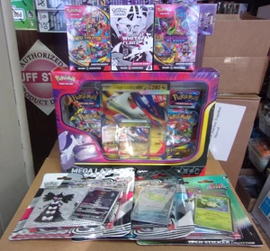 POKEMON LATIAS + MEGA + PHANTASMAL + WHITE BUNDLE + PRISMATIC & BLACK WHITE TECH - Picture 1 of 1