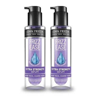 Suero capilar John Frieda Frizz-Ease extra fuerte, 1,69 fl oz (paquete de 2)  Foto 1 de 3