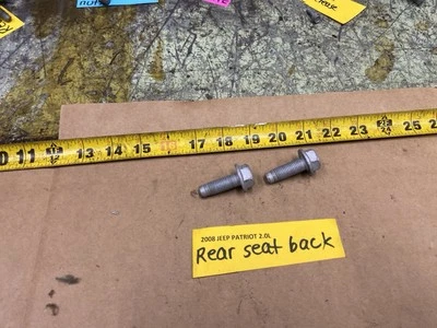 Juego de 2 asientos traseros Jeep Patriot 2007-2011 Foto 1 de 4