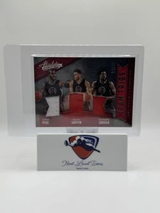 16-17 Absolute Team Trios Chris Paul Blake Griffin And DeAndre Jordan PATCH /49 - Picture 1 of 2