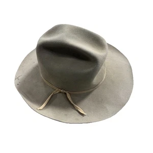 Vtg. RESISTOL  7 1/8 Stagecoach Self Conforming Western Hat 3x Beaver *read* - Picture 1 of 20