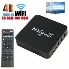 MXQ Pro 4K 5G UHD 2gb/16gb Dual Band WiFi Android 10 Smart TV Box Media Streamer