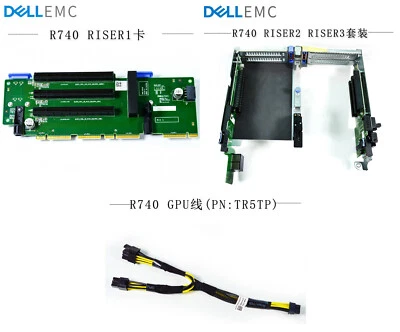 Lot For Dell PowerEdge R740 R740XD RISER2A Card Board 0J7W3K RISER3A Card 0DTTHJ - Image 1 of 3