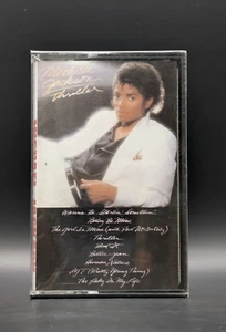 SEALED, Michael Jackson – Thriller QET 38112, 1st edition, audio tape, US, 1982 - Picture 1 of 6