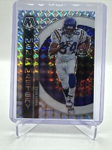 Randy Moss 2023 Panini Mosaic Cracked Ice Men’s Mastery SP Stained Glass !