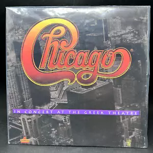 Chicago in Concert at The Greek Theatre Laserdisc - Rare - Foto 1 di 6