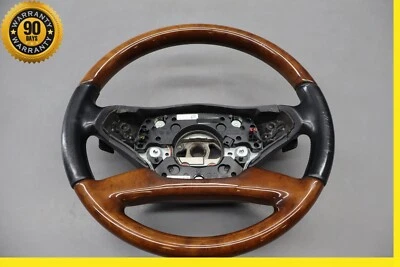 07-14 Volante Mercedes W221 S400 S550 con palancas de cambio negro OEM Foto 1 de 4