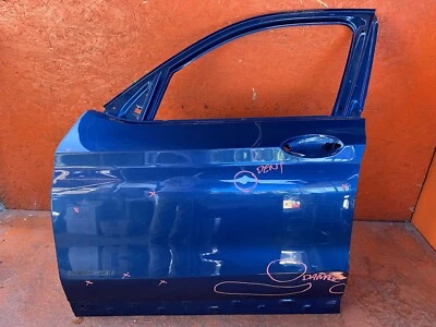 2018 2019 2020 2021 2022 2023 BMW X3 G01 Left Driver Front Door OEM 41007465527 - Image 1 of 4