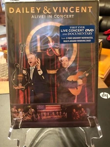 Dailey & Vincent Alive! In Concert (DVD, 2015, Pillar Stone Records) Mfg. Sealed - Picture 1 of 3