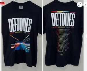 T-Shirt Deftones 2025 Tour Merch Nordamerika Daten. - Bild 1 von 1