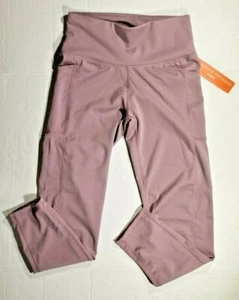 New Adrienne Vittadini Active Athletic Running Yoga Leggings Pants Purple Size M - Picture 1 of 3