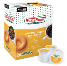 Krispy Kreme Doughnuts Keurig Coffee K-Cup Pods, Original Glazed Doughnut, 96 Ct