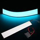 New Electroluminescent 12'' x 2'' EL Panel White/Aqua/Blue/Red Paper Neon Sheet