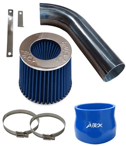 BLUE AirX Racing Air intake kit & filter for 2001-2003 BMW 525 528 530 E39 I6 - Picture 1 of 1