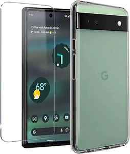 Pour GOOGLE PIXEL 6A VERRE TREMPÉ + COQUE TRANSPARENT PROTECTION ANTICHOC 6 A - Photo 1 sur 11