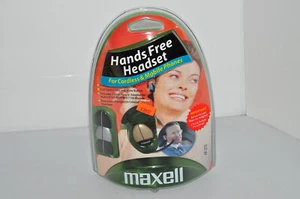 Maxell HF-375 Hands Free Wired Headset For Cordless Phones & Mobile Phones - Zdjęcie 1 z 7