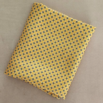 Gold Silk Fabric Remnant 42" L x 40" W - Image 1 of 3