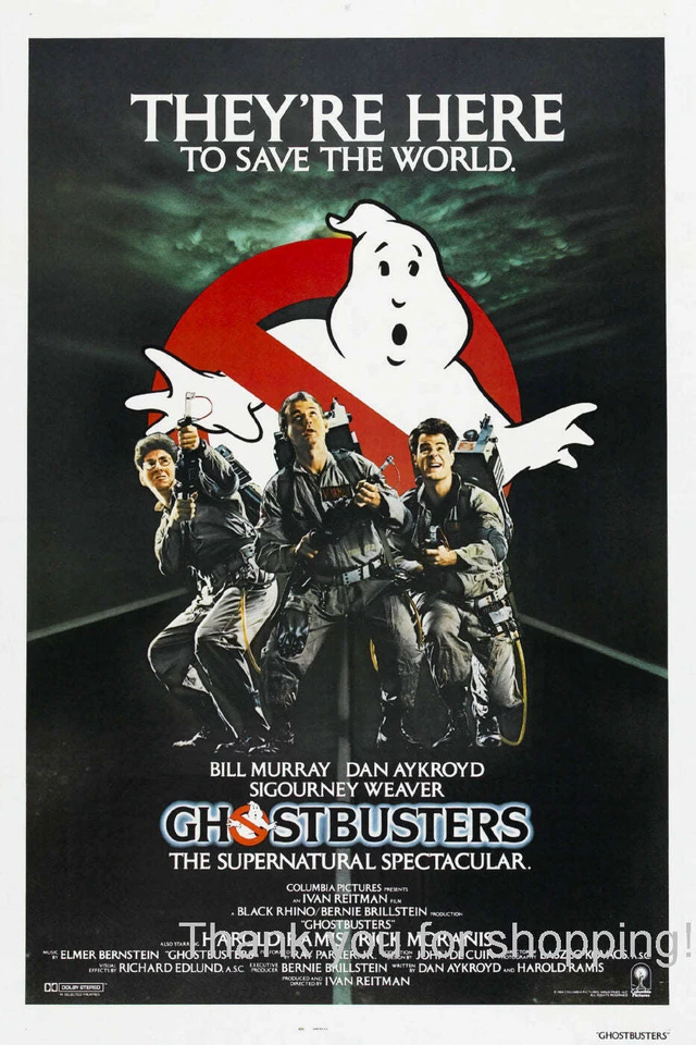 Ghostbusters Movie Poster 27x40 27"x40"