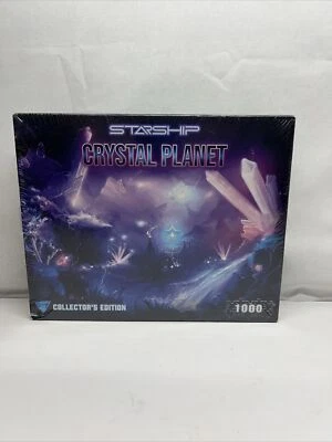 RARO Rompecabezas Starship Crystal Planet Edición Coleccionista 1000 Piezas Nuevo SELLADO Foto 1 de 4
