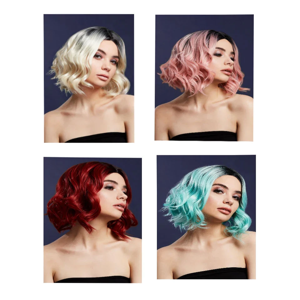 Kourtney Perücke Damen Deluxe Professionell Hitzebeständig Locken Zweiton Fever - Bild 1 von 1