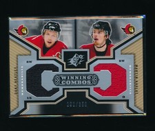 DANY HEATLEY MARTIN HAVLAT 2005-06 SPX WINNING COMBOS JERSEY 202/350 *SENATORS*