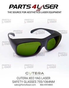 CUTERA XEO YAG LASER SAFETY GLASSES, 755/1064NM, LASER SAFETY EYEWEAR - Picture 1 of 3