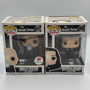 Funko Television The Addams Family Uncle Fester #817 Walgreens Mortica #809 - Picture 1 of 7